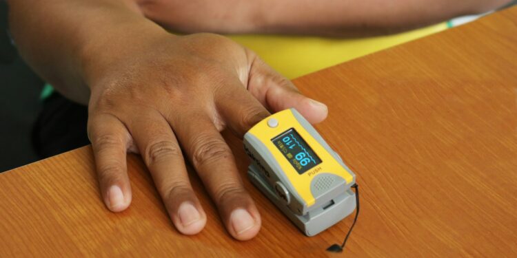 What Does A Pulse Oximeter Primarily Measure?